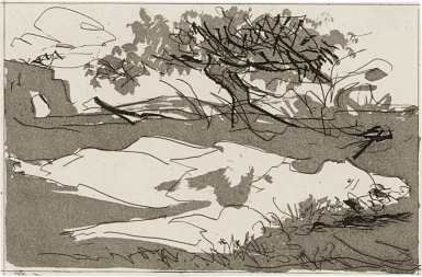 View full screen - View 1 of Lot 8. Sueño y mentira de Franco (Planche II): one plate (see Bloch 298; Baer 616).