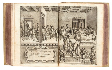 View full screen - View 1 of Lot 228. Scappi, Opera, Venice, 1570, later vellum.