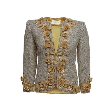 View full screen - View 1 of Lot 17. Haute Couture Lavishly Embellished Evening Jacket, Autumn-Winter 1989-90.