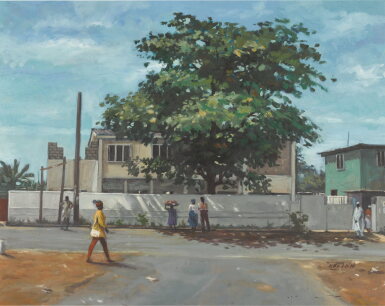 View full screen - View 1 of Lot 59. Untitled (Neighborhood) .