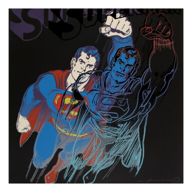 View full screen - View 1 of Lot 65. ANDY WARHOL | SUPERMAN (F. & S. II.260).