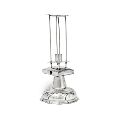 View full screen - View 1 of Lot 105. A German Silver Havdalah Compendium, Johann Nicolaus Wollenberg, Nuremberg, circa 1770.