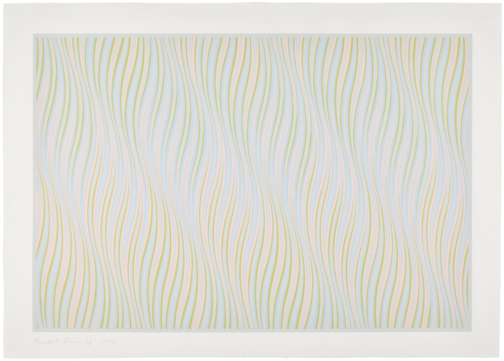 View full screen - View 1 of Lot 666. BRIDGET RILEY | UNTITLED (BRONZE) (S. 26).