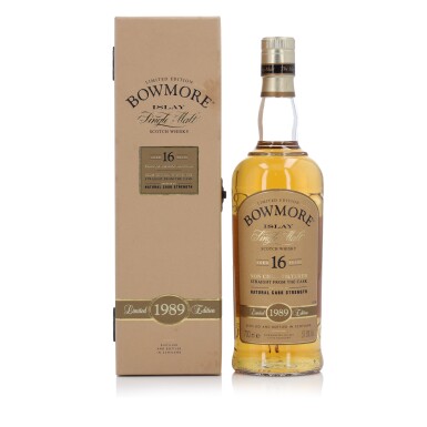 View full screen - View 1 of Lot 142. Bowmore 16 Year Old Cask Strength 51.8 abv 1989 (1 Bottle 70cl).