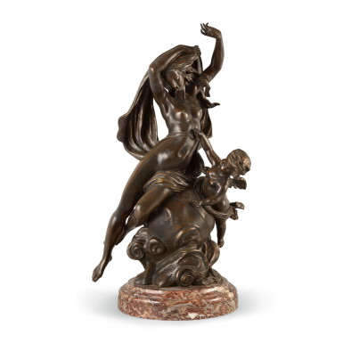 View full screen - View 1 of Lot 32. AFTER JEAN-BAPTISTE CARPEAUX | VENUS WITH CUPID .
