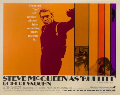 View full screen - View 1 of Lot 87. BULLITT (1968) POSTER, US.