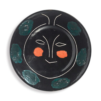 View full screen - View 1 of Lot 13. PABLO PICASSO | SERVICE VISAGE NOIR (A. R. 45).