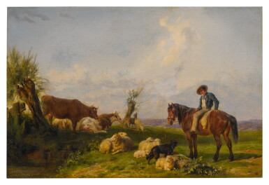 View full screen - View 1 of Lot 6. ROSA BONHEUR | IN THE MEADOW.