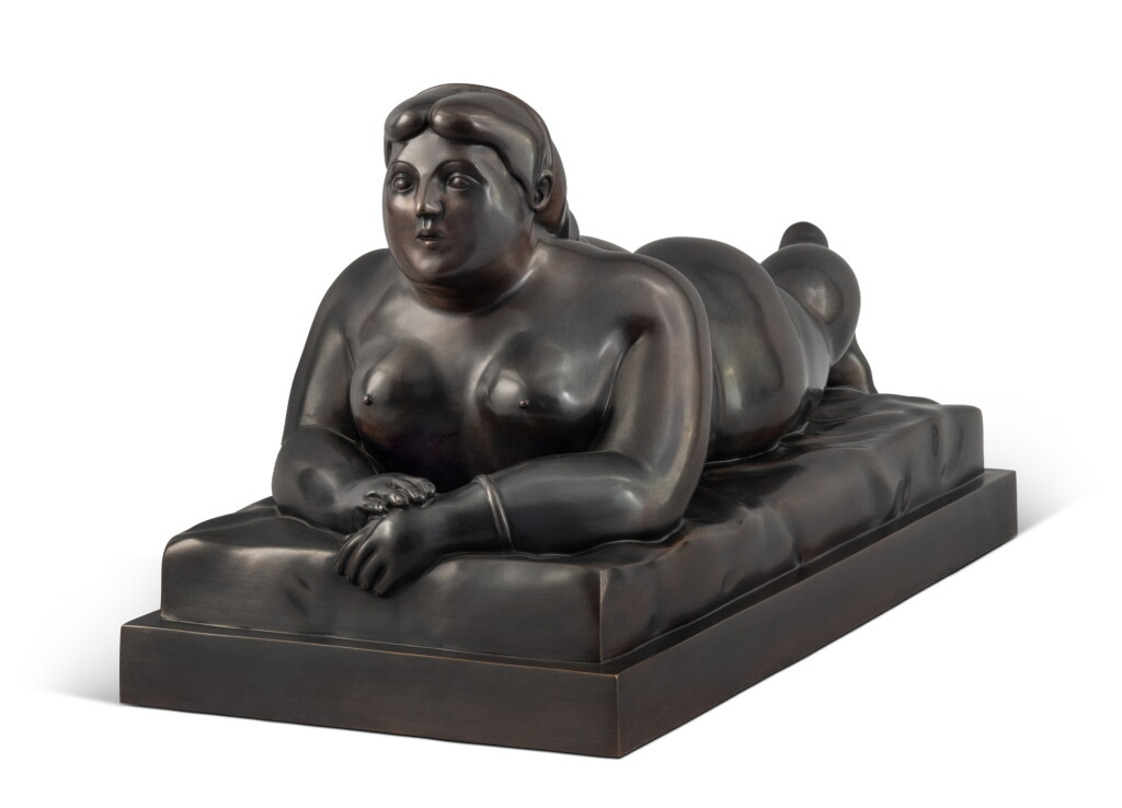 View full screen - View 1 of Lot 404. Donna sul letto.