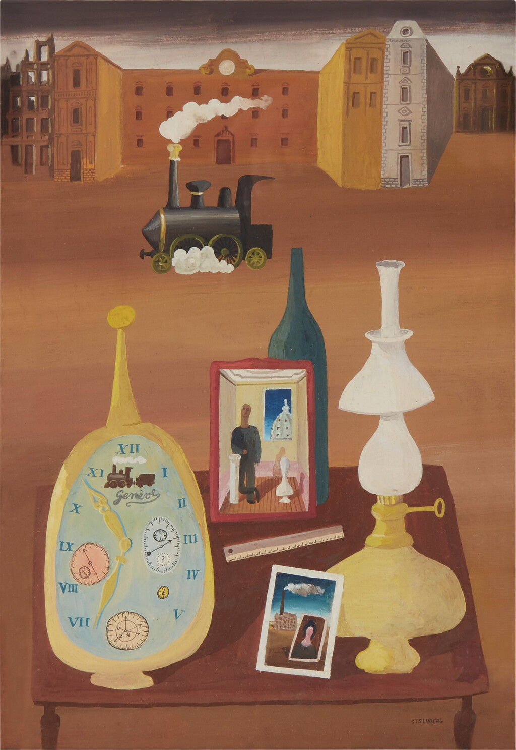 View full screen - View 1 of Lot 687. SAUL STEINBERG | UNTITLED.
