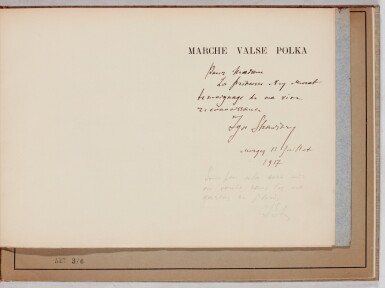View full screen - View 1 of Lot 56. I. Stravinsky. Four first editions, one signed and inscribed by Stravinsky, 1917.