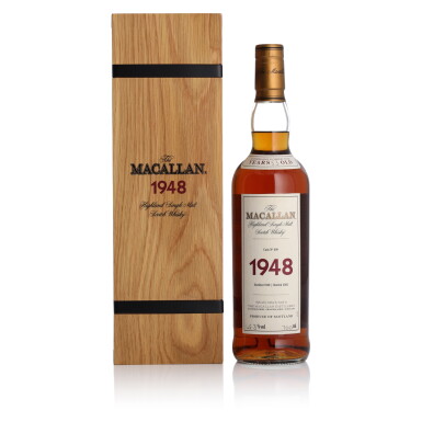 View full screen - View 1 of Lot 43. The Macallan Fine & Rare 53 Year Old 45.3 abv 1948 (1 BT 70cl).
