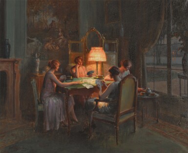 View full screen - View 1 of Lot 407. A game of cards.