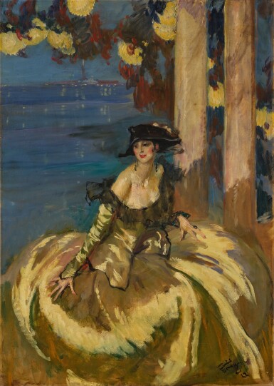 View full screen - View 1 of Lot 735. Elegante à Venise.