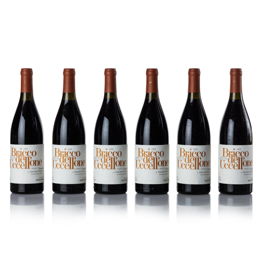 View full screen - View 1 of Lot 538. Bricco dell'Uccellone 1996 Braida (12 BT).