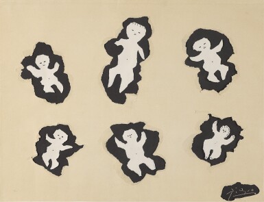 View full screen - View 1 of Lot 112. Claude bébé.