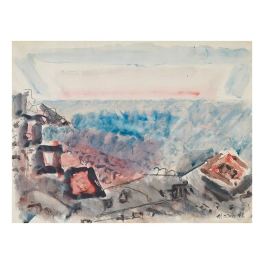 View full screen - View 1 of Lot 7. JOHN MARIN | MOVEMENT, SEA AND SKY, CAPE SPLIT, MAINE.