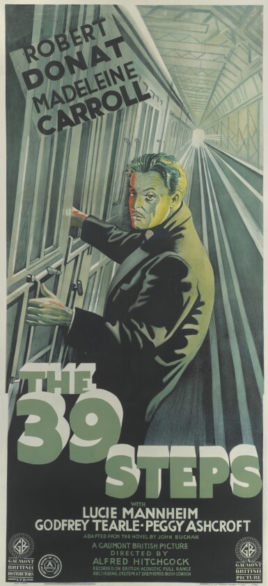 View full screen - View 1 of Lot 42. The 39 Steps (1935).