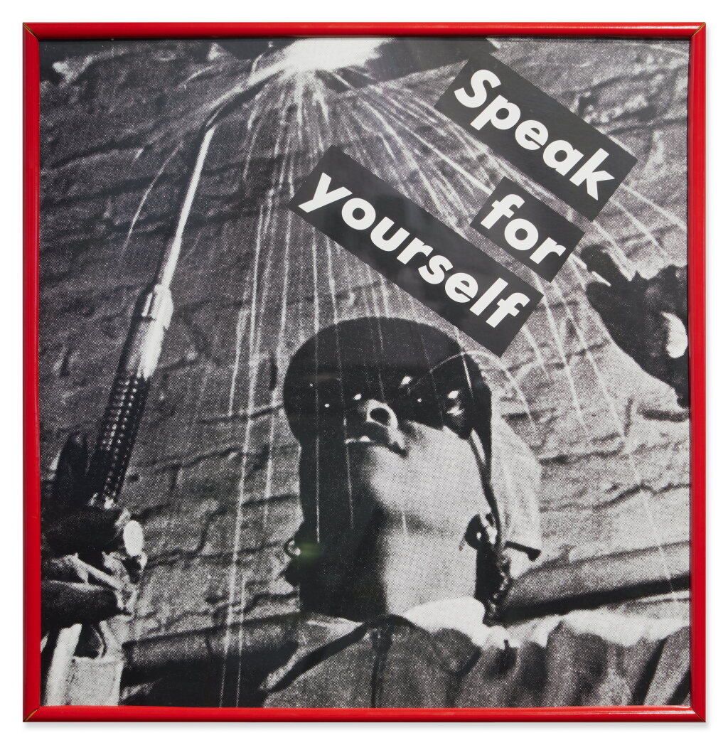 View full screen - View 1 of Lot 1. Untitled (Speak For Yourself).