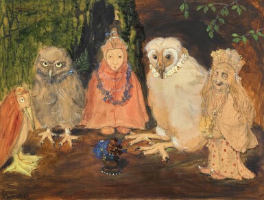 View full screen - View 1 of Lot 59. Waldbewohner (Forest Dwellers).