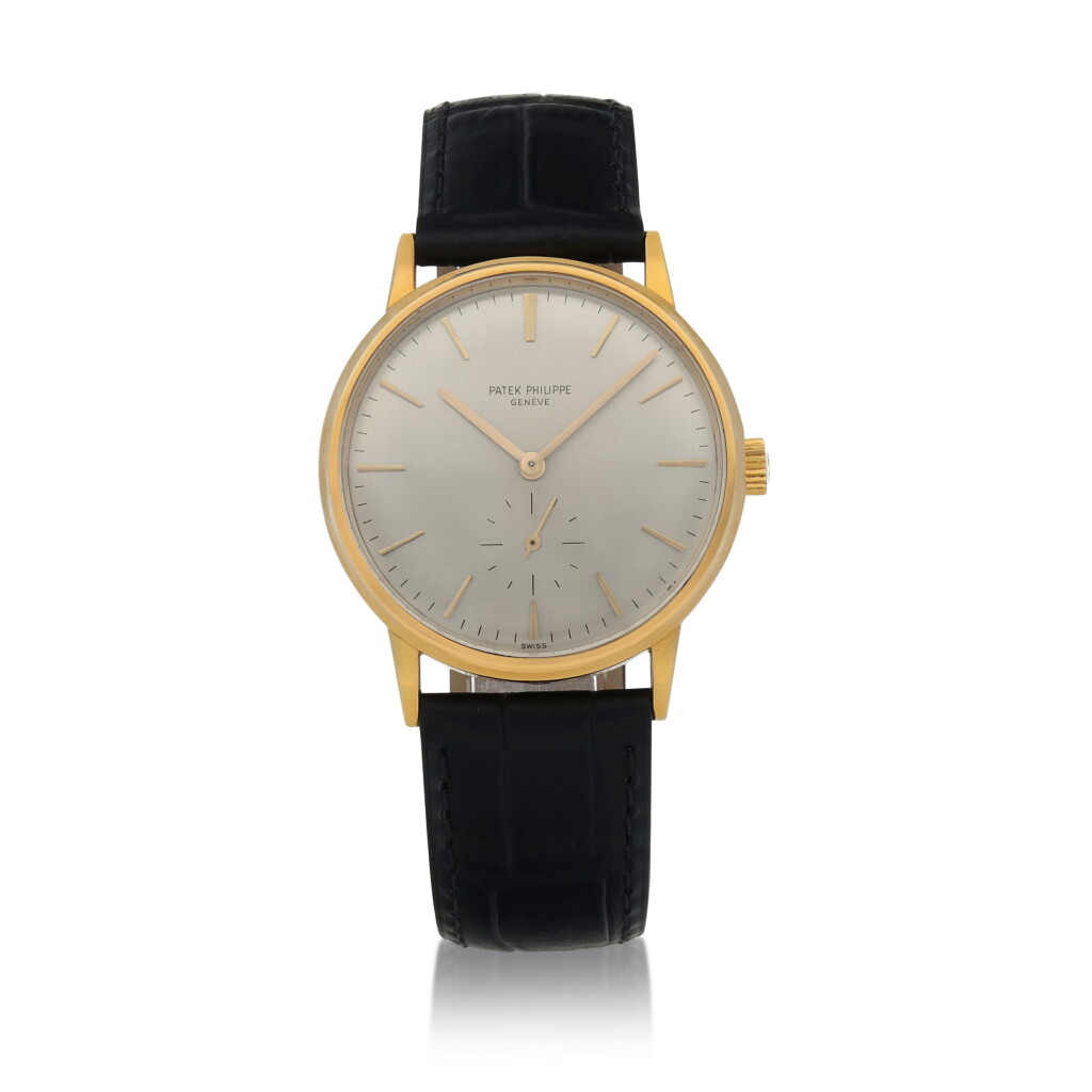 View full screen - View 1 of Lot 84. Ref. 3561 Yellow gold wristwatch Made in 1968 | 百達翡麗 3561型號黃金腕錶,1968年製.