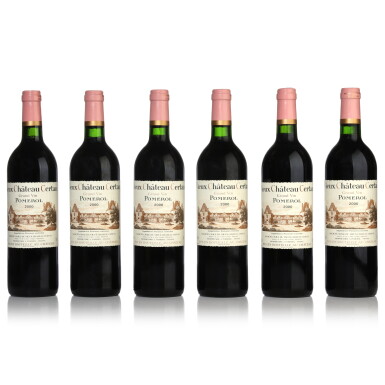 View full screen - View 1 of Lot 261. Vieux Château Certan 2000 (6 BT).