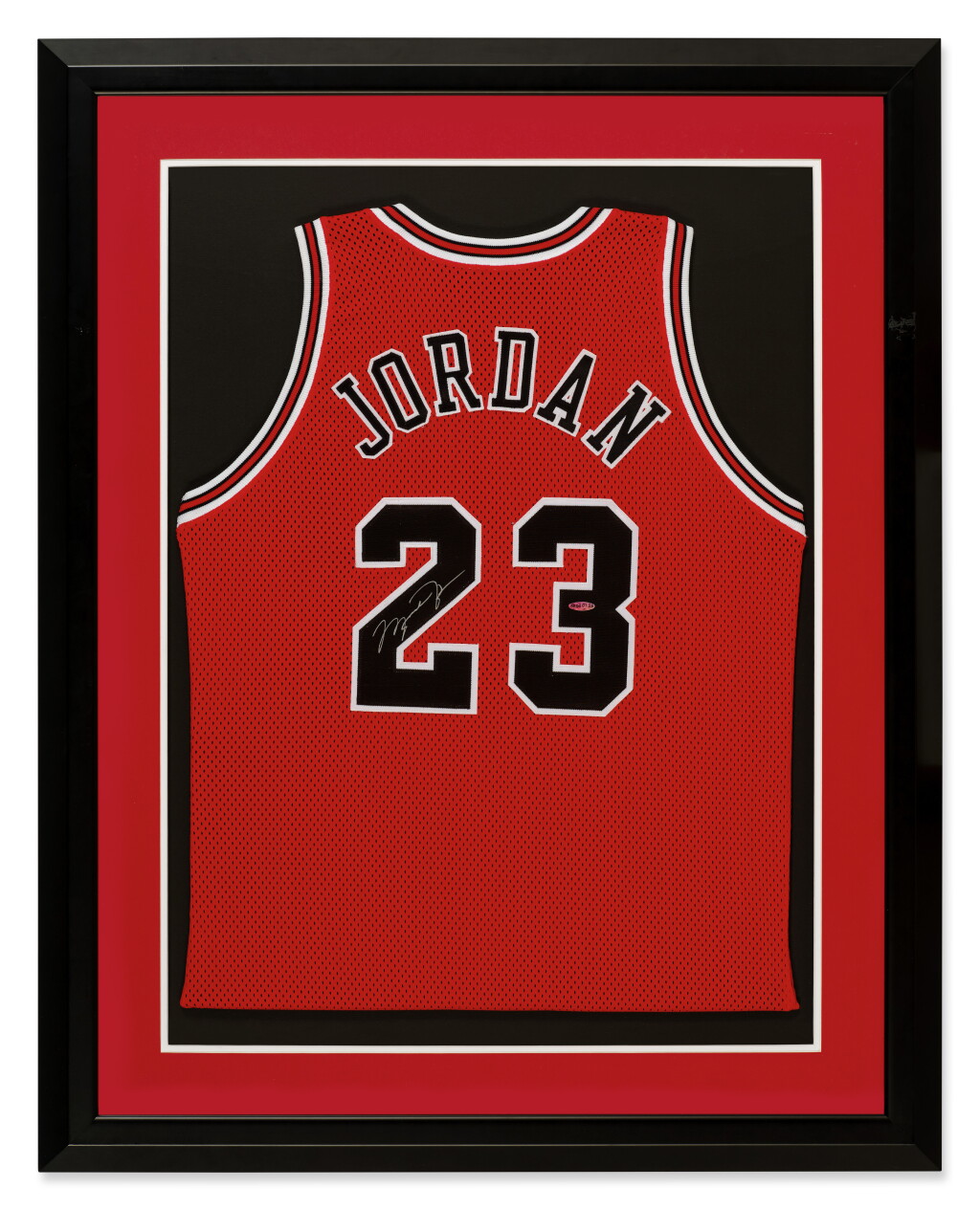 View full screen - View 1 of Lot 75. Michael Jordan Chicago Bulls Signed Jersey.