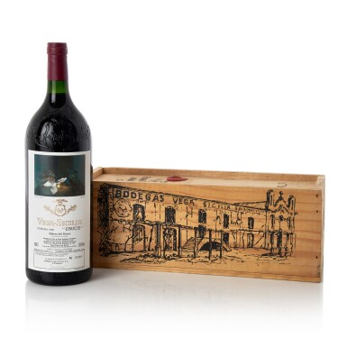 View full screen - View 1 of Lot 569. Vega Sicilia 'Unico' 1962 (1 MAG).