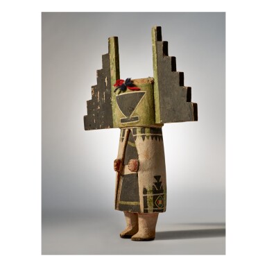 View full screen - View 1 of Lot 32. HOPI KACHINA FIGURE.