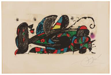 View full screen - View 1 of Lot 34. Untitled, from Joan Miró.