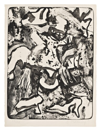 View full screen - View 1 of Lot 20. WILLEM DE KOONING | MINNIE MOUSE (GRAHAM 25).