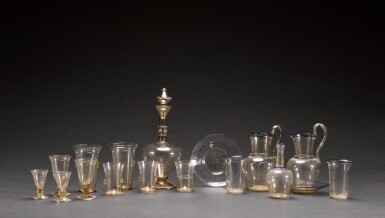 View full screen - View 1 of Lot 54. A façon de venise part table service, circa 1900, possibly Venice.