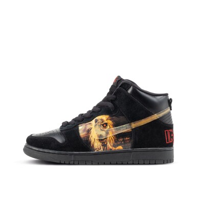 View full screen - View 1 of Lot 53. Nike SB Dunk High Pro ‘Iron Maiden' Promo Sample | Size 9.5.
