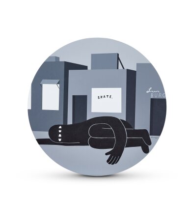 View full screen - View 1 of Lot 6044. LUV’S DECK WAS STOLEN LUV 的滑板被偷走了 .