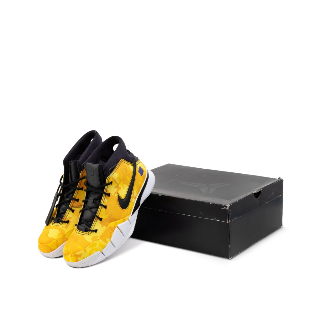 View full screen - View 1 of Lot 64. Nike Kobe 1 Protro ‘Undefeated Camo La Brea’ Sample | US 14 .