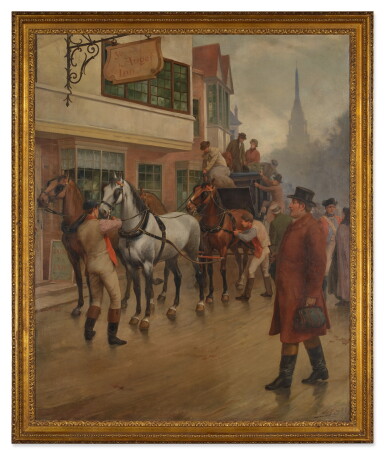 View full screen - View 1 of Lot 424. Ye Angel Inn.