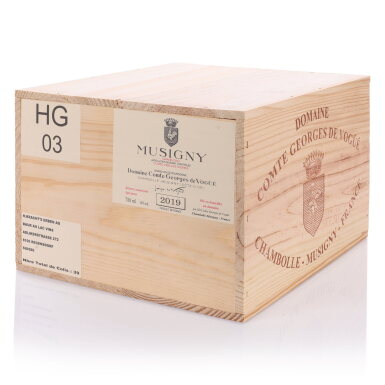 View full screen - View 1 of Lot 439. Musigny, Cuvée Vieilles Vignes 2019 Comte Georges de Vogüé (6 BT).