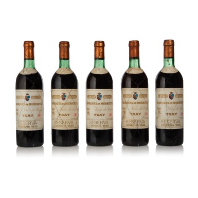 View full screen - View 1 of Lot 266. Castillo Ygay Gran Reserva Especial 1960 Marqués de Murrieta (5 BT).