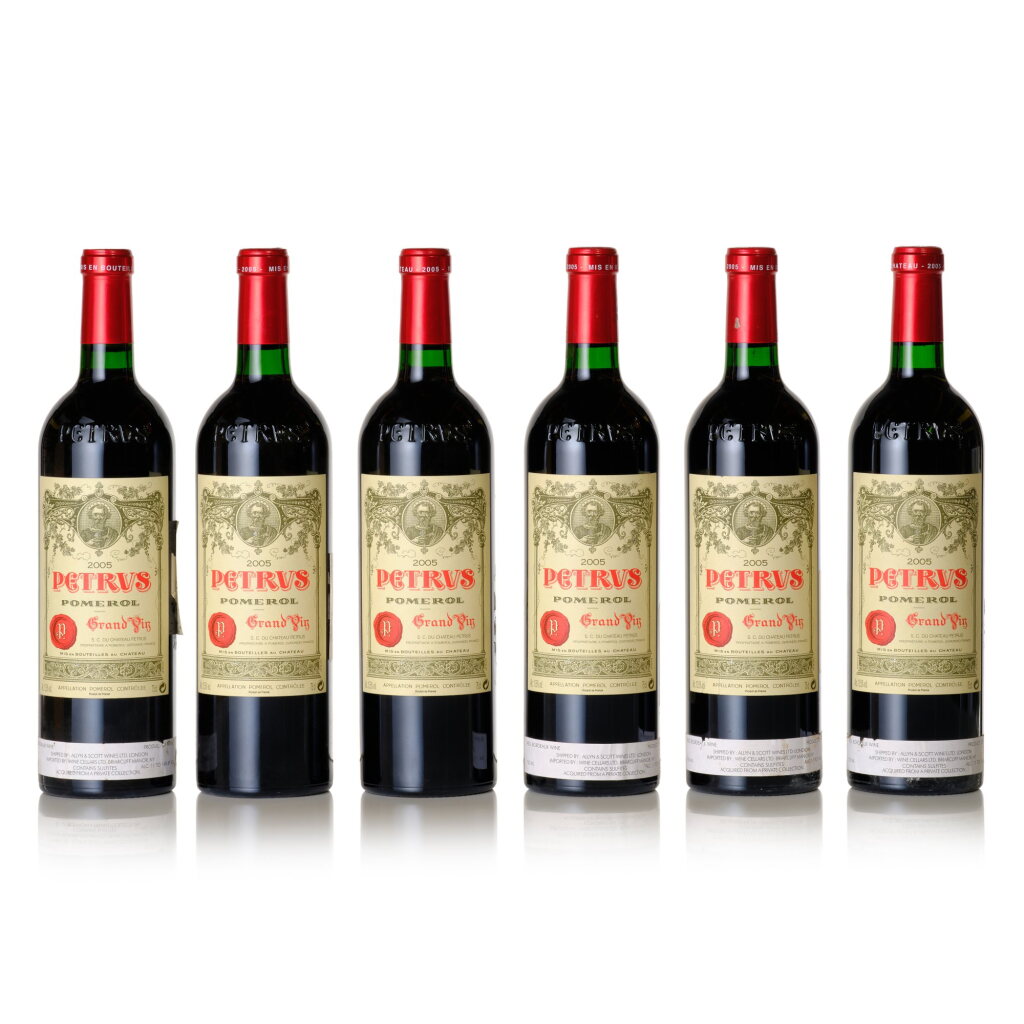 View full screen - View 1 of Lot 9. Petrus 2005 (12 BT).