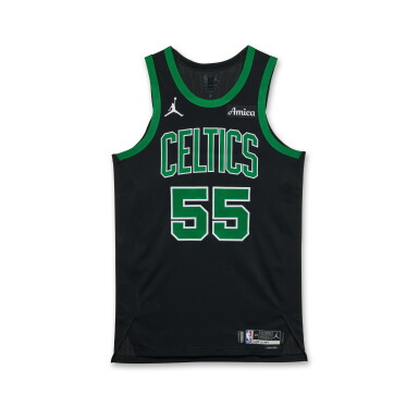 View full screen - View 1 of Lot 120. Baylor Scheierman ‘Rookie Debut’ Boston Celtics 2024-2025 Game Worn Statement Edition Jersey .