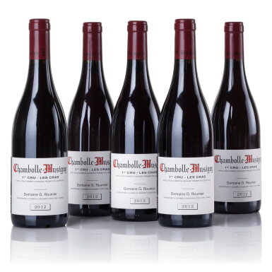 View full screen - View 1 of Lot 498. Chambolle Musigny, Les Cras 2012 Domaine Georges Roumier (5 BT).