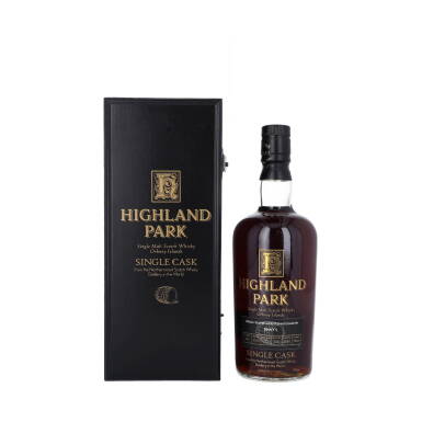 View full screen - View 1 of Lot 5308. Highland Park Single Cask 25 Year Old 55.0 abv 1981 (1 BT75).