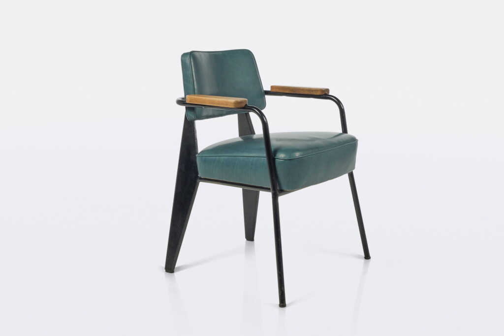 View full screen - View 1 of Lot 9. Jean Prouvé, "Direction" Armchair.