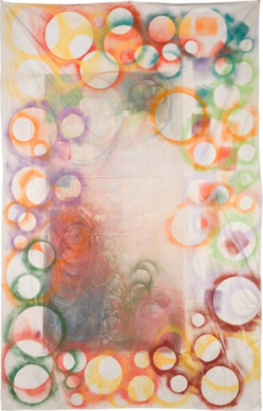 View full screen - View 1 of Lot 83. Untitled (drop cloths, 1).