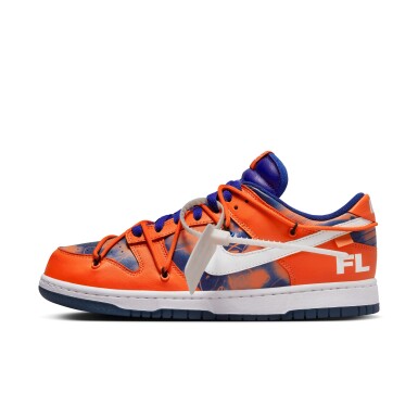 View full screen - View 1 of Lot 6. Size 10 | Nike Dunk Low ‘Virgil Abloh™ x Futura Laboratories’.