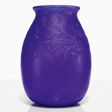 View full screen - View 1 of Lot 70. "Borromée" Vase, Marcilhac No. 1017.