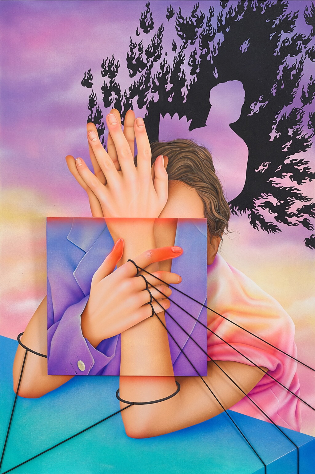 View full screen - View 1 of Lot 1501. Arghavan Khosravi 阿爾加萬 · 科斯拉維 | The Miraj (2) 海市蜃樓(2).