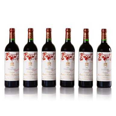 View full screen - View 1 of Lot 37. Château Mouton Rothschild 1995 (12 BT).