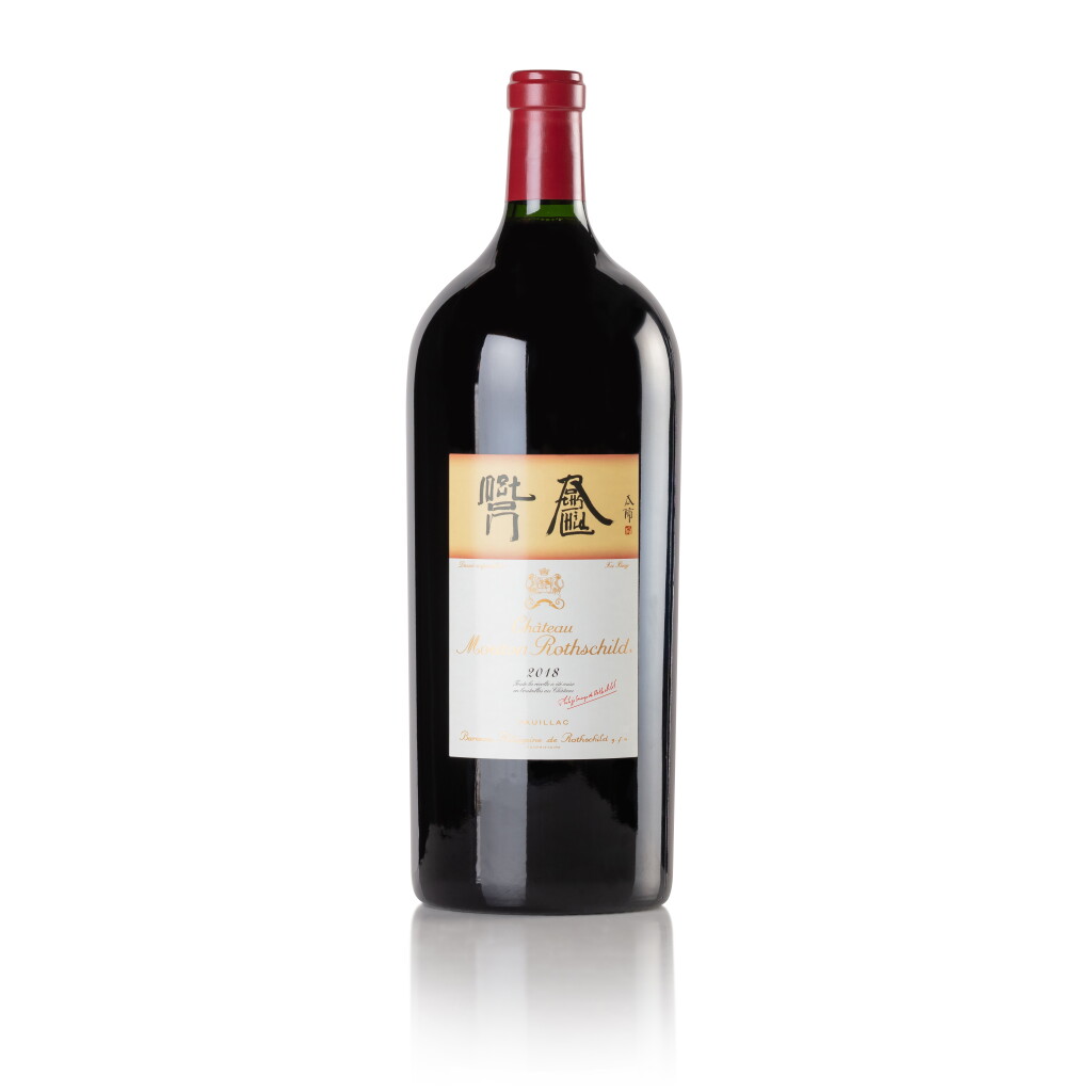 View full screen - View 1 of Lot 583. Château Mouton Rothschild 2018 (1 IMP).