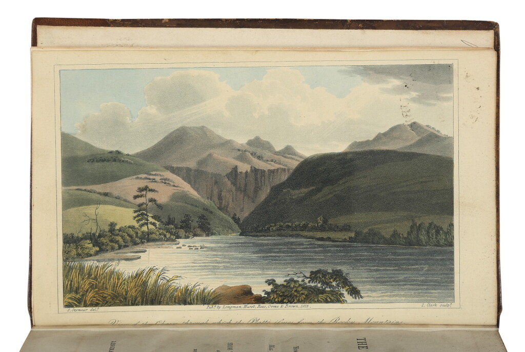 View full screen - View 1 of Lot 58. JAMES, EDWIN | Account of an Expedition from Pittsburgh to the Rocky Mountains. London: Longman, Hurst, Rees, Orme and Brown, 1823.
